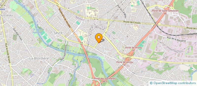 localisation de l'entreprise STARM  VERTOU