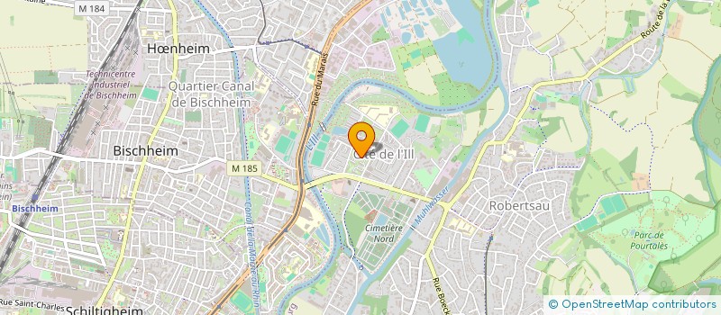 localisation de l'entreprise STARM NORTH à STRASBOURG
