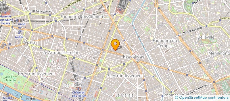 localisation de l'entreprise STARMAILLE à PARIS