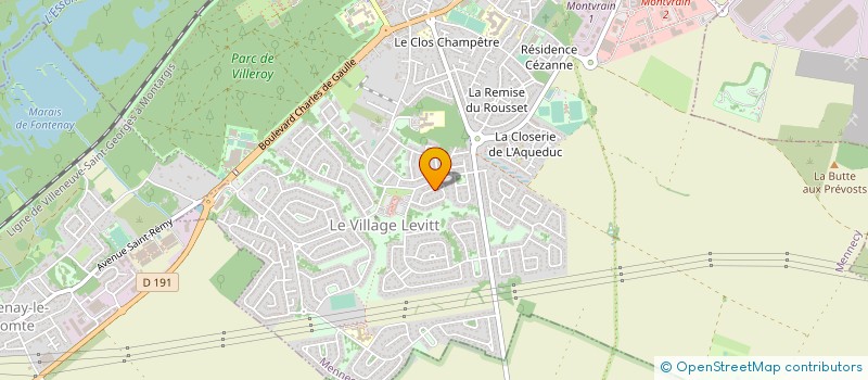 localisation de l'entreprise STARMENNECY à MENNECY