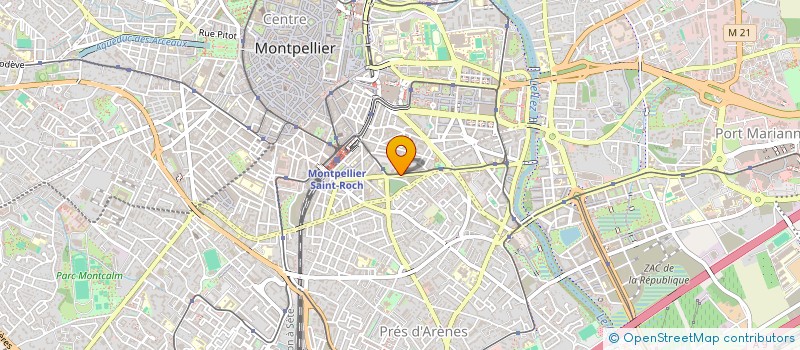 localisation de l'entreprise STARMIX DIFFUSION à MONTPELLIER