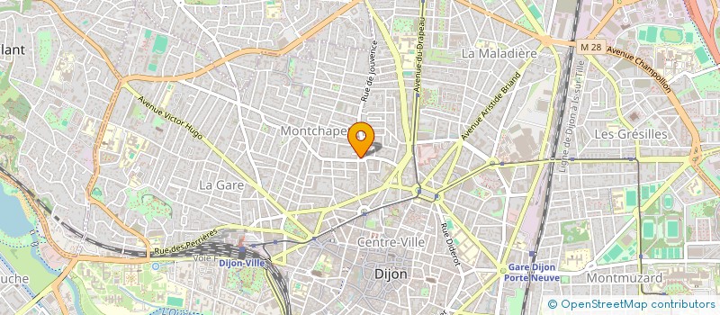 localisation de l'entreprise STARMONDE à DIJON