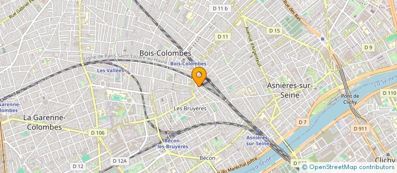localisation de l'entreprise STARMOOVING DEMENAGEMENT à ASNIERES-SUR-SEINE