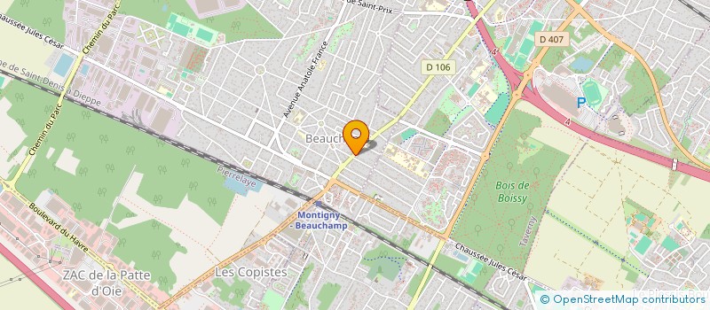 localisation de l'entreprise STARNET  BEAUCHAMP