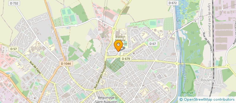 localisation de l'entreprise STARNET FIBRES  SAINT-QUENTIN