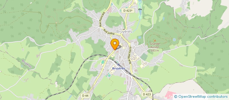 localisation de l'entreprise STARNIGHT  BRUYERES