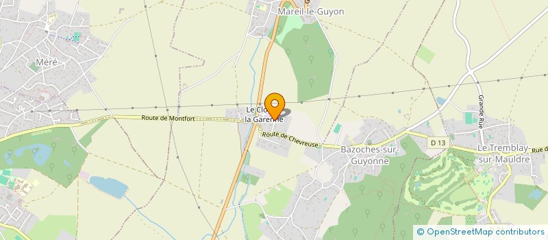 localisation de l'entreprise STARNIUM CONSULTING  MAREIL-LE-GUYON