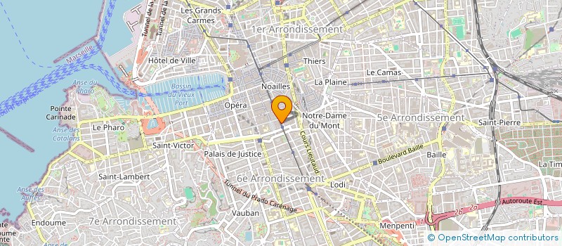 localisation de l'entreprise STARNOX  MARSEILLE