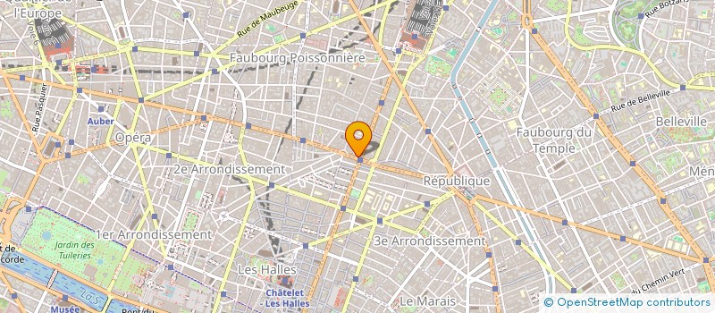 localisation de l'entreprise STAROUTE à PARIS 10