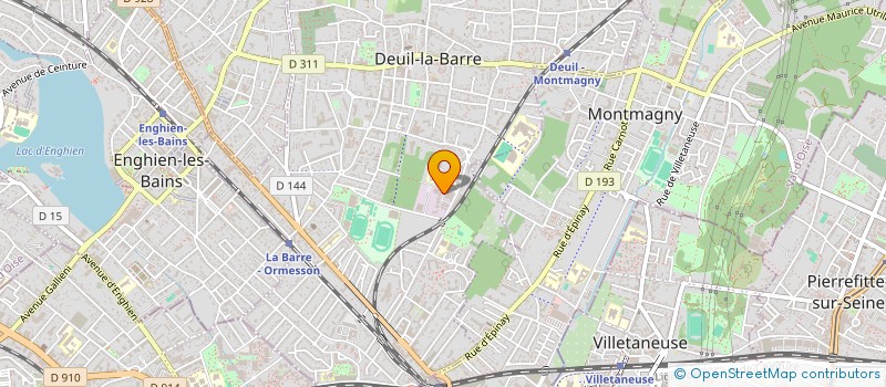 localisation de l'entreprise STARPILE à DEUIL-LA-BARRE