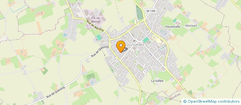 localisation de l'entreprise STARPOD  LINSELLES