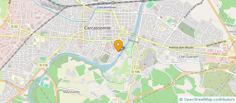localisation de l'entreprise STARPOL à CARCASSONNE