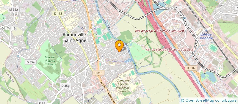 localisation de l'entreprise STARQWAY  RAMONVILLE-SAINT-AGNE