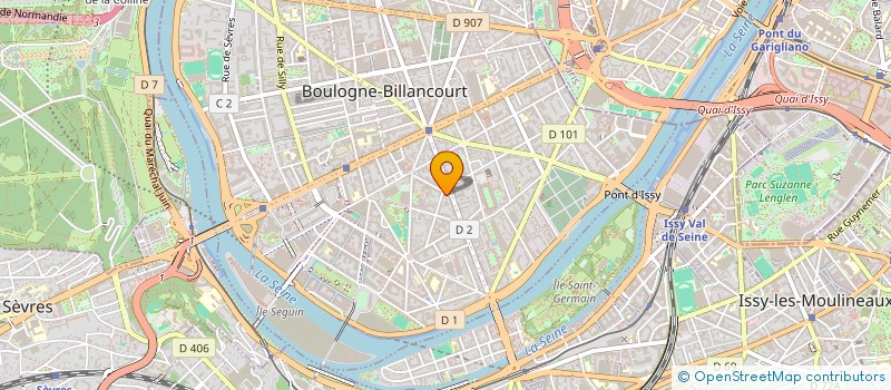 localisation de l'entreprise STARRY à BOULOGNE-BILLANCOURT