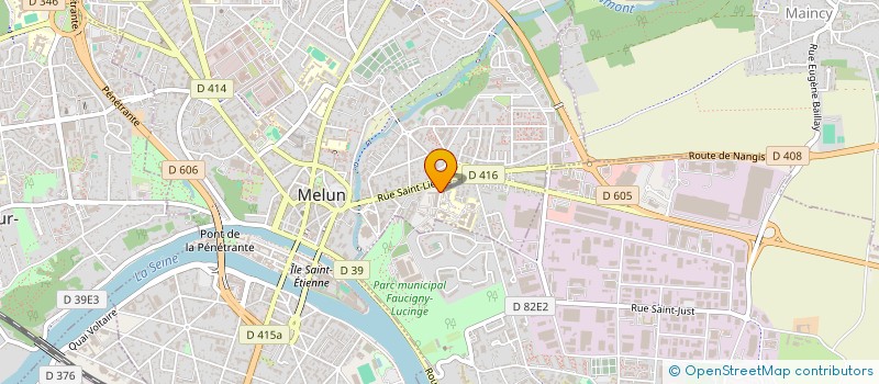 localisation de l'entreprise STARS CLICK à MELUN