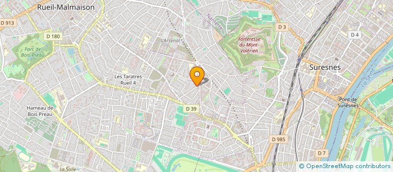 localisation de l'entreprise STARS DIVERTISSEMENT à RUEIL-MALMAISON