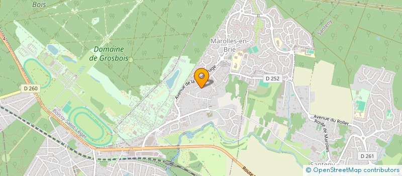 localisation de l'entreprise STARS EVENTS  MAROLLES-EN-BRIE