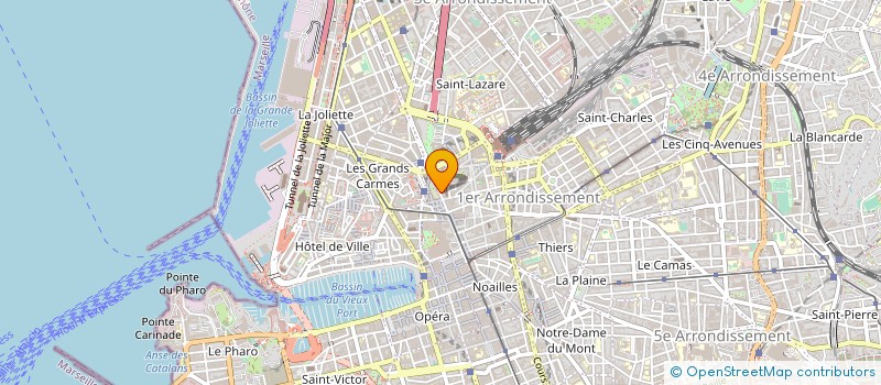 localisation de l'entreprise STARS PHONE à MARSEILLE