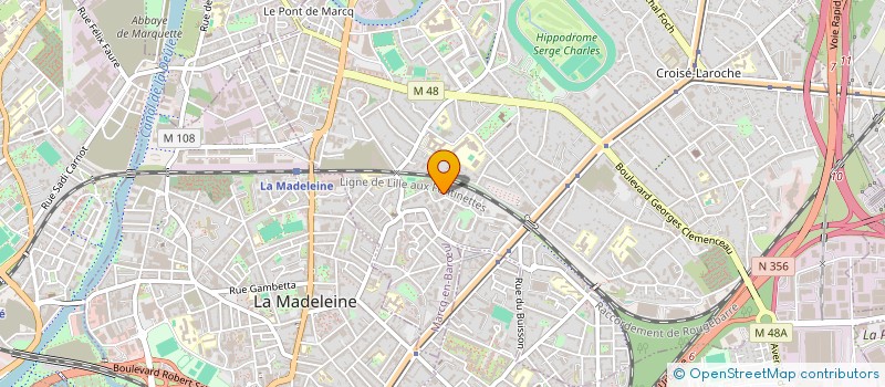 localisation de l'entreprise STARS SECURITY à MARCQ-EN-BARŒUL