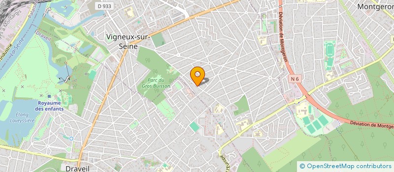 localisation de l'entreprise STARS VTC à VIGNEUX-SUR-SEINE