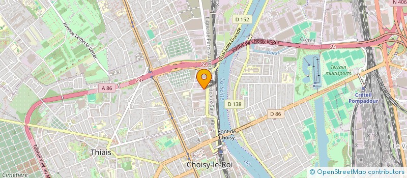 localisation de l'entreprise STARSIGNS-ENGENEERING à CHOISY-LE-ROI