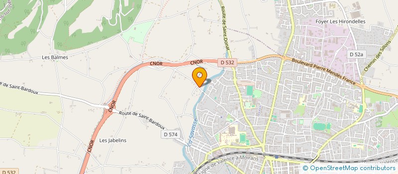 localisation de l'entreprise STARSKEY PRODUCTION  ROMANS-SUR-ISERE