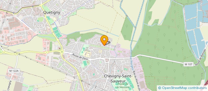 localisation de l'entreprise STARSOLINVEST à CHEVIGNY-SAINT-SAUVEUR