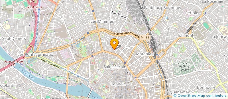 localisation de l'entreprise START 2 UP à TOULOUSE