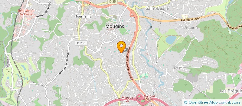 localisation de l'entreprise START à MOUGINS