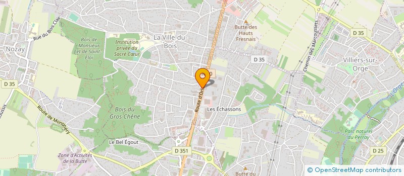 localisation de l'entreprise START ACCESS AUTO à LA VILLE-DU-BOIS