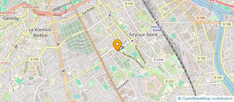 localisation de l'entreprise START AND SOON à IVRY-SUR-SEINE