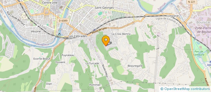 localisation de l'entreprise START AS YOU ARE  BOULAZAC ISLE MANOIRE