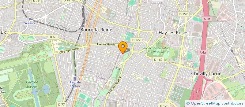 localisation de l'entreprise START AUDIO  L'HAY-LES-ROSES