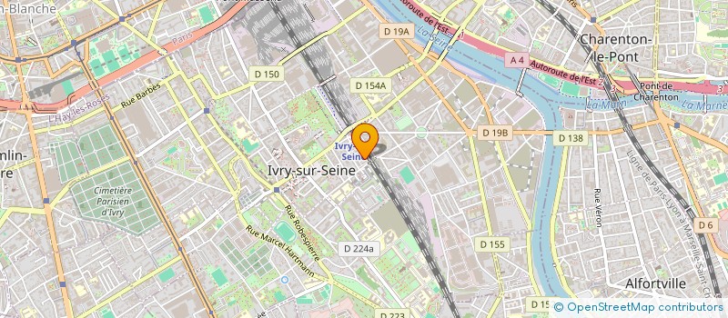 localisation de l'entreprise START AUDITION GROUP à IVRY-SUR-SEINE
