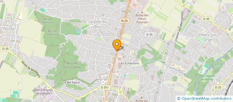 localisation de l'entreprise START AUTO SERVICES à LA VILLE-DU-BOIS