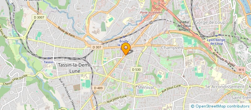 localisation de l'entreprise START-CONVOYAGE  TASSIN-LA-DEMI-LUNE