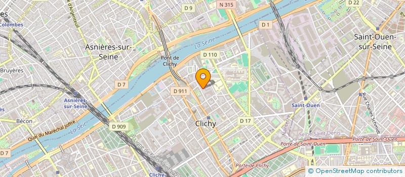 localisation de l'entreprise START DREAM HOLDING à CLICHY