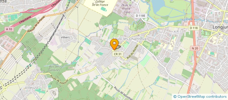 localisation de l'entreprise START ELEC à SAULX-LES-CHARTREUX