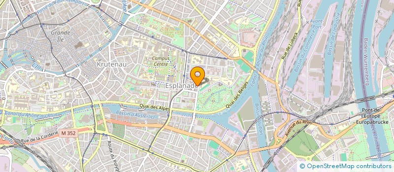localisation de l'entreprise START EM STRASBOURG à STRASBOURG