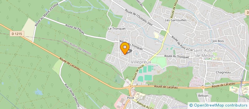 localisation de l'entreprise START-EMO  SAINT-AUBIN-DE-MEDOC