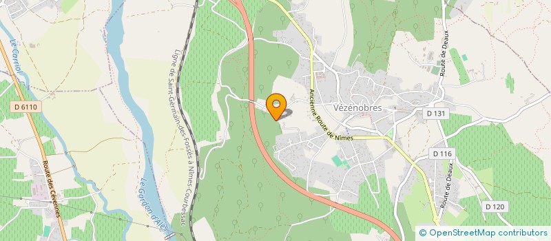 localisation de l'entreprise START IMMO  SAINT-MAURICE-DE-CAZEVIEILLE