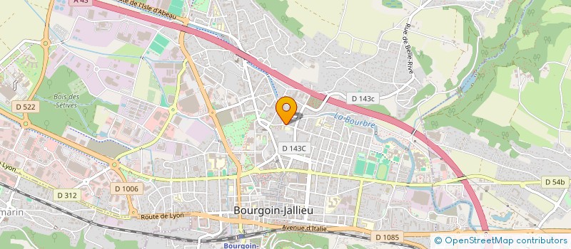 localisation de l'entreprise START IMMO  BOURGOIN-JALLIEU