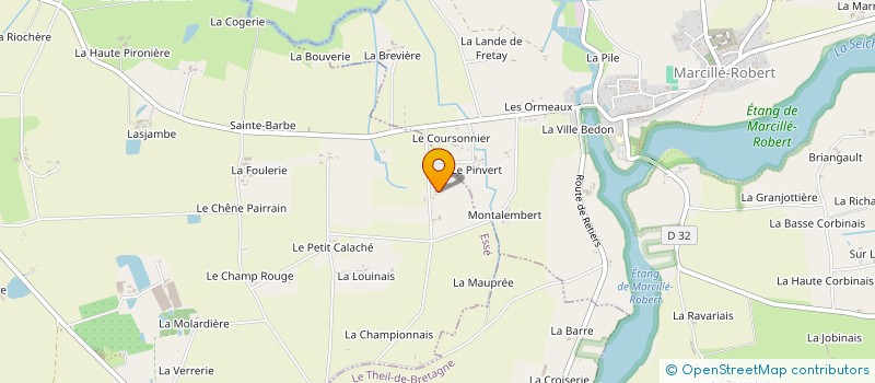 localisation de l'entreprise START IMMO CB  ESSE