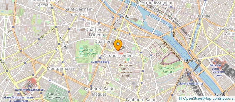 localisation de l'entreprise START'IN PANTHEON-SORBONNE  PARIS