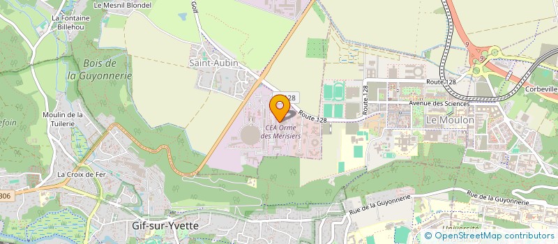 localisation de l'entreprise START IN SACLAY à SAINT-AUBIN