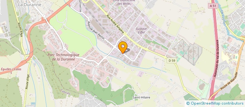 localisation de l'entreprise START INDUSTRIES SARL à AIX-EN-PROVENCE