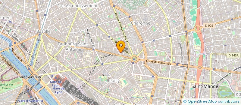 localisation de l'entreprise START INFORMATIQUE  PARIS