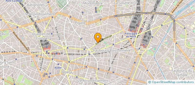 localisation de l'entreprise START INTERIM à PARIS