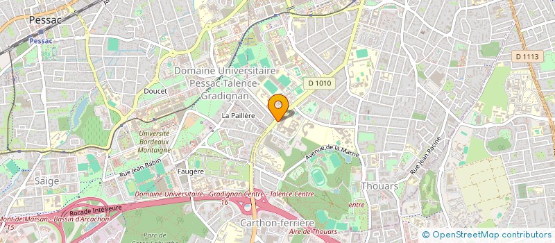 localisation de l'entreprise START IT  TALENCE