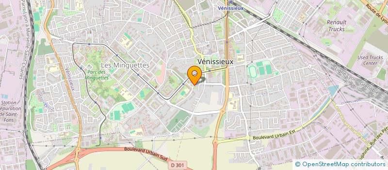 localisation de l'entreprise START & LOC SASU  VENISSIEUX